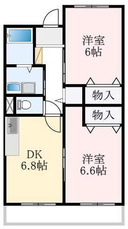 エアリーヒルの物件間取画像